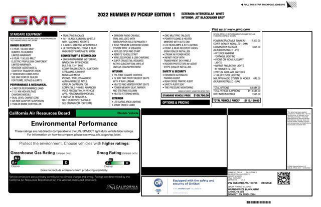 GMC Hummer EV 2022